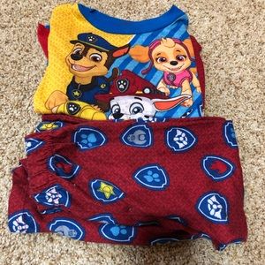 Toddler boy paw patrol pajamas